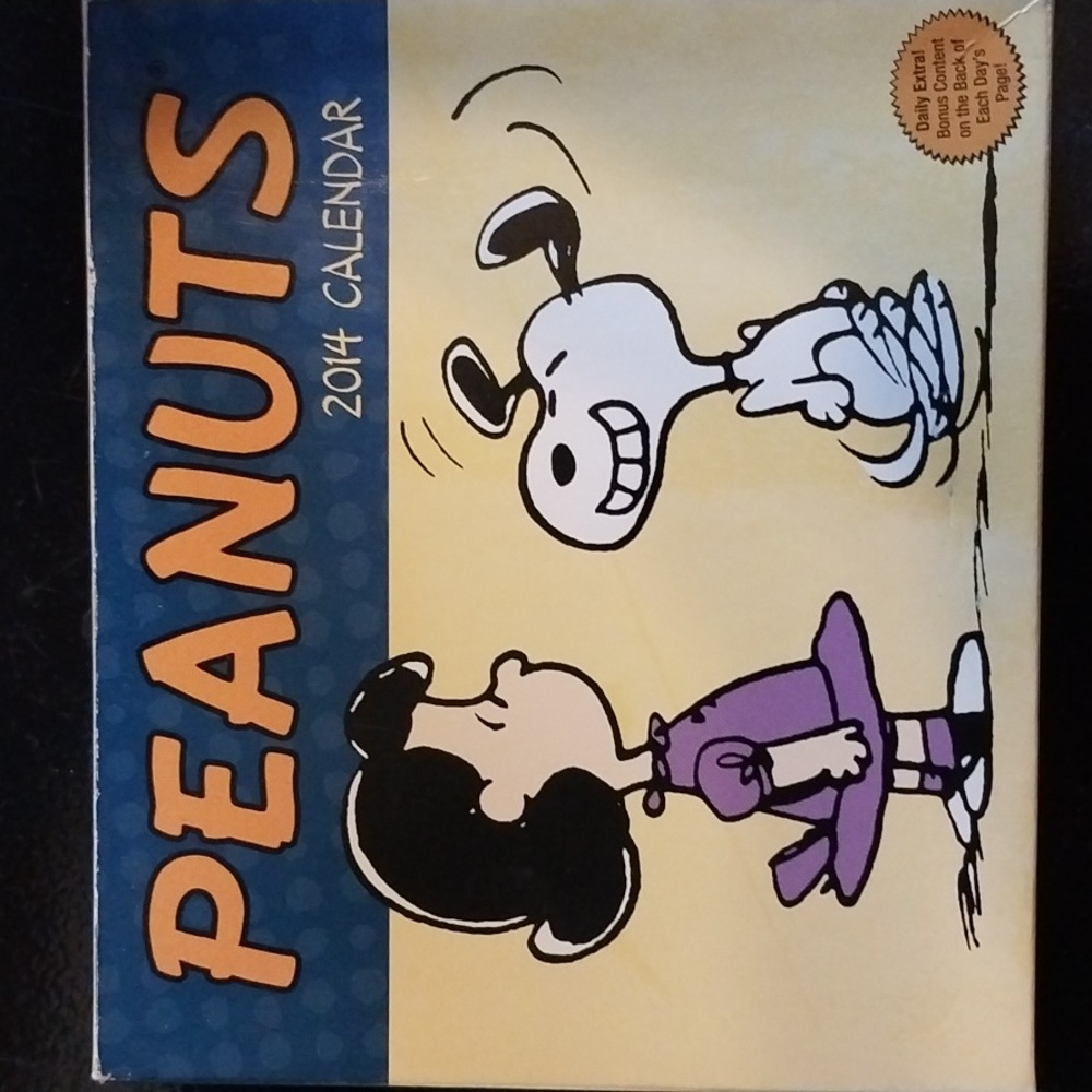 Peanuts 2014 Desk Calendar